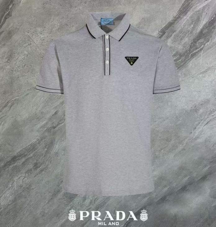 Picture of Prada Polo Shirts Short _SKUPradaM-3XL11Lr18825849